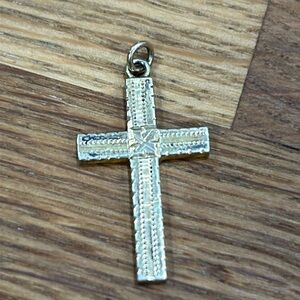 10 kt Gold Filled Cross Pendant